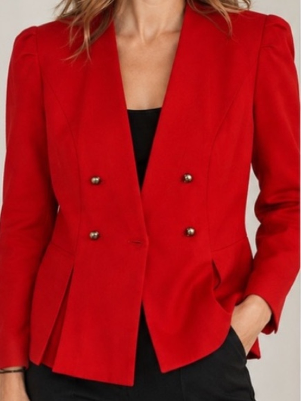 Vintage European‎ Connection Red Suit Jacket